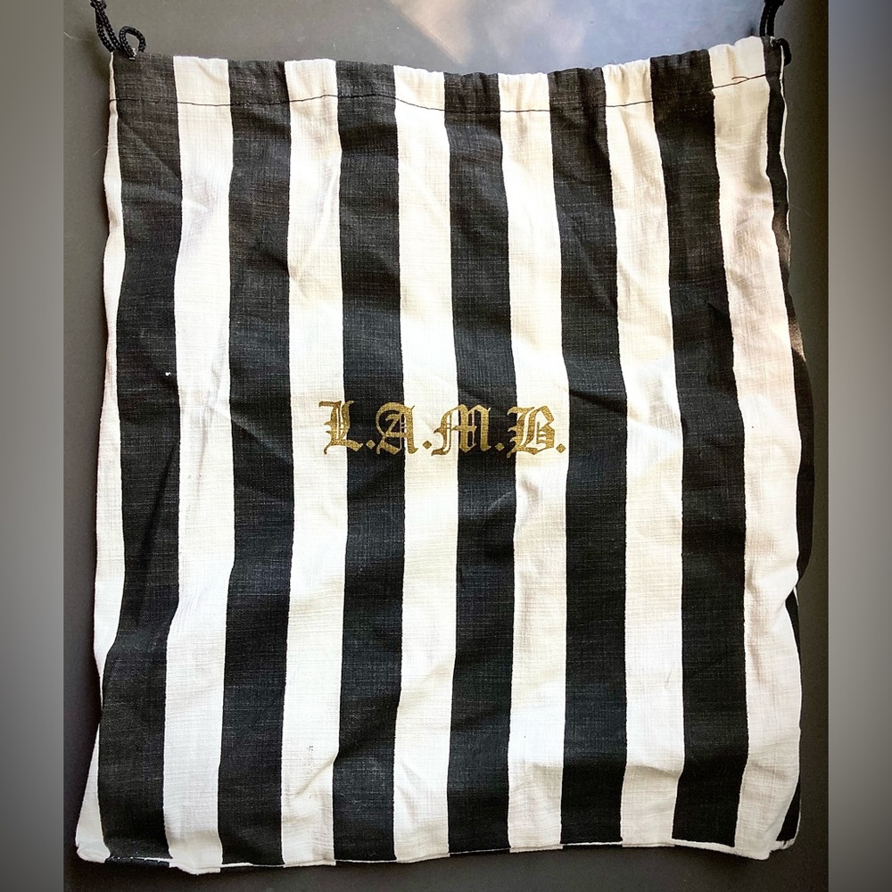 L.A.M.B Houndstooth Juva Calf Hair platform Heels, ORG Box&Dust bag! - Picture 14 of 16